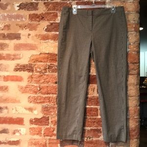 J Jill checkered ankle pants